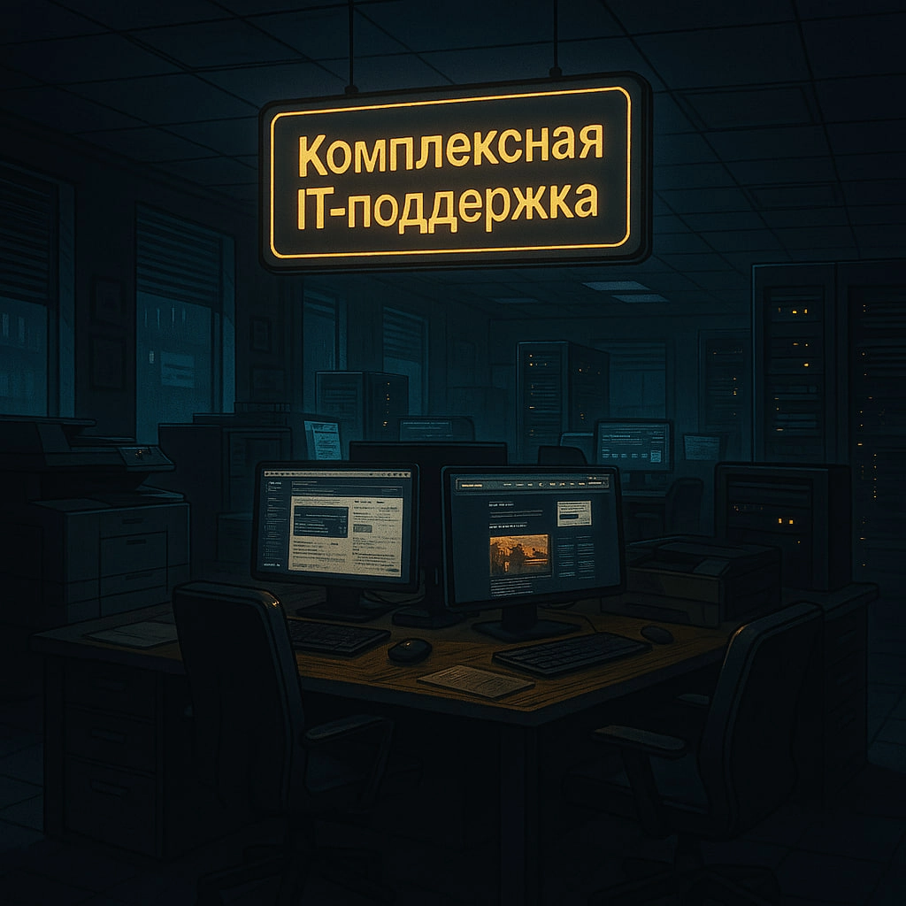 Комплексная IT-поддержка для бизнеса: поддержка сотрудников, серверов и сети